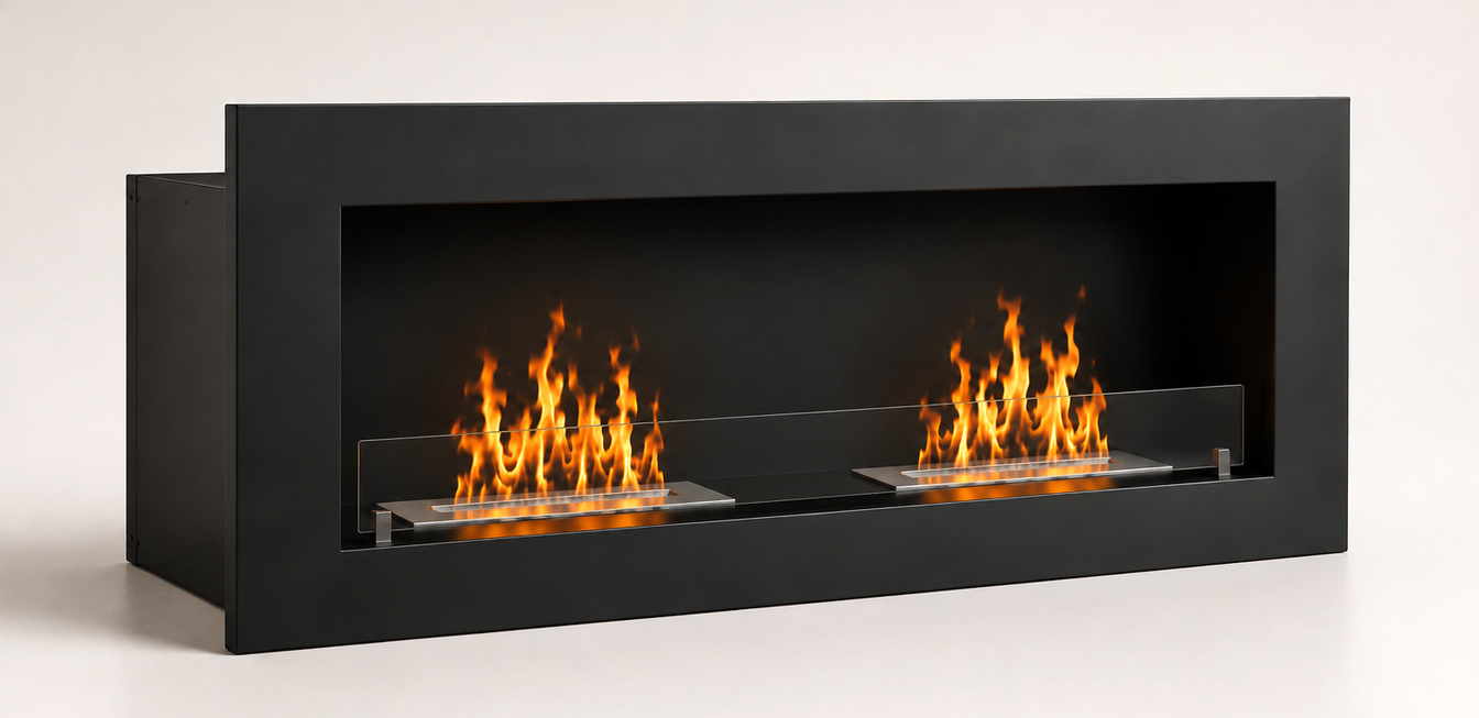HOMEART 1200 BUILT-IN bioethanol fireplace