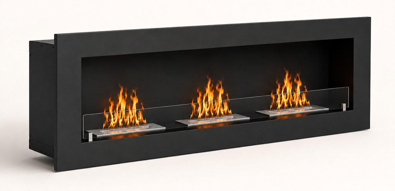 HOMEART 1600 BUILT-IN bioethanol fireplace