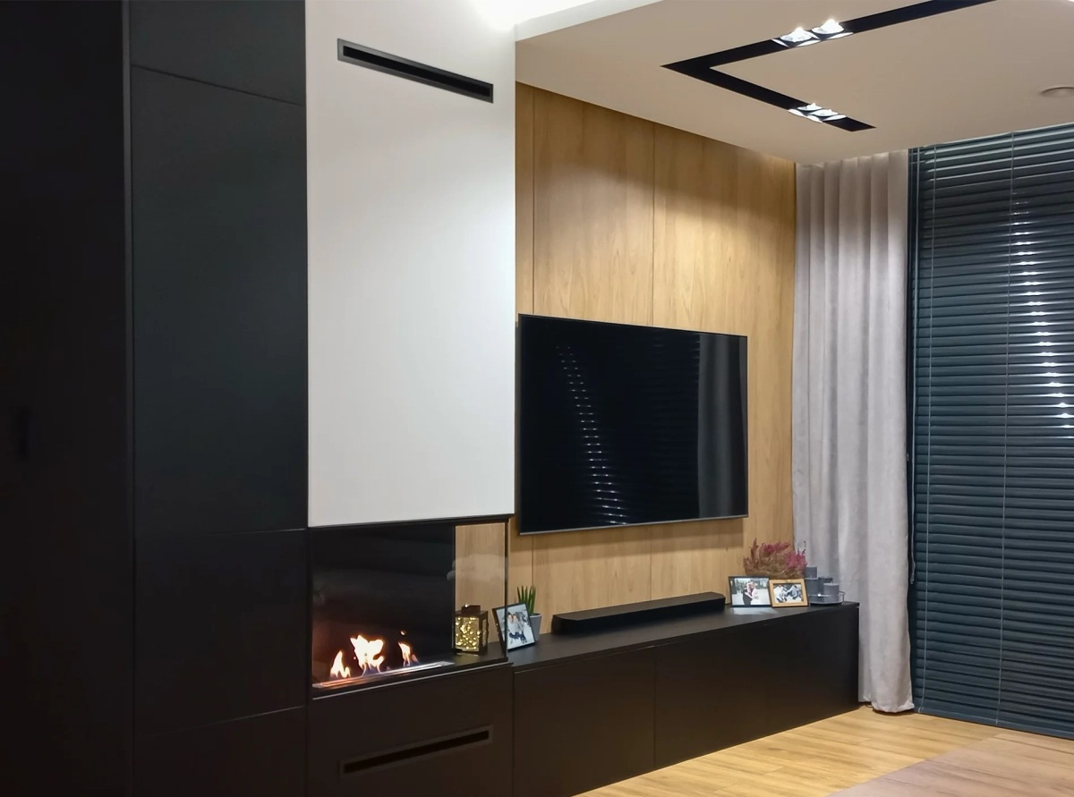 CORNER 800 bioethanol fireplace